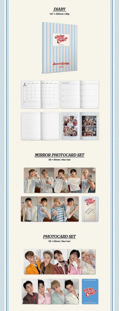 (PRE-ORDER) &TEAM - 2027 SEASON'S GREETING [WHO ATE THE CAKE?]