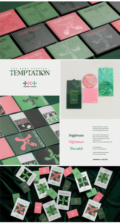 TOMORROW X TOGETHER (TXT) - THE NAME CHAPTER: TEMPTATION 5TH MINI ALBUM [STANDARD ALBUM]