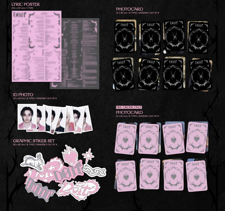 STRAY KIDS - DO IT SKZ IT TAPE ALBUM [VER. ACORDEÓN]