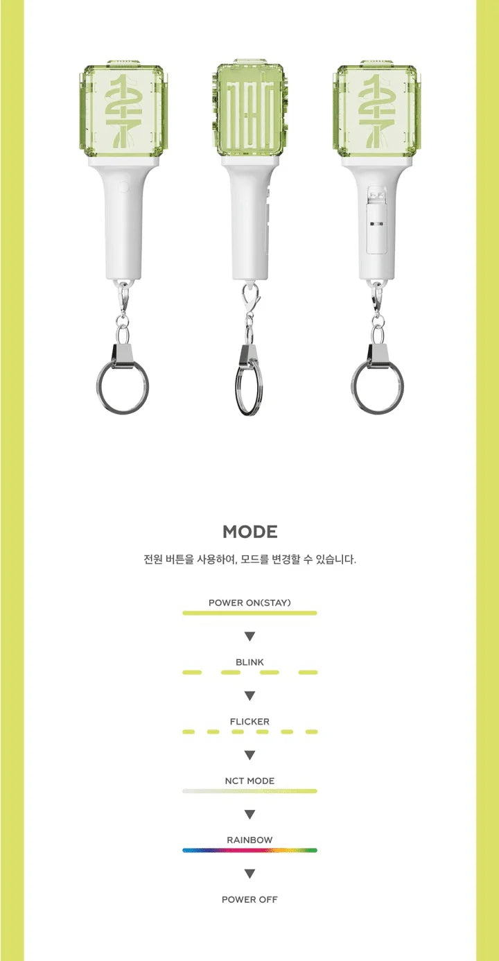 NCT 127 - MINI FANLIGHT KEYRING VER.2.0