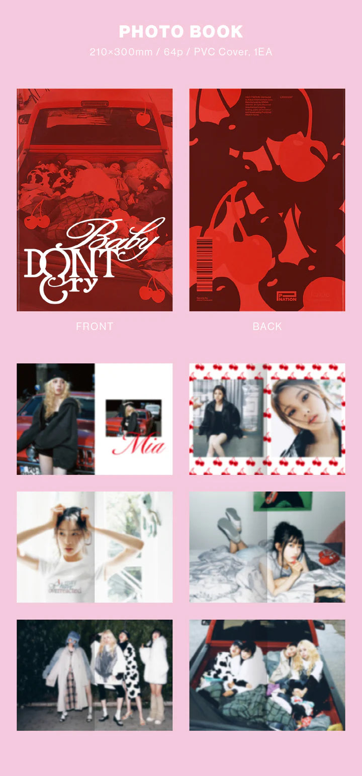 BABY DONT CRY - F GIRL DEBUT SINGLE [PHOTOBOOK VER.]