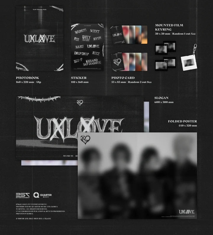 XLOV - UXLXVE 1ST MINI ALBUM [SPECIAL PACK]