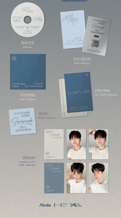 DK X SEUNGKWAN (SEVENTEEN) - SERENADE 1ST MINI ÁLBUM [VERSIÓN COMPACTA]
