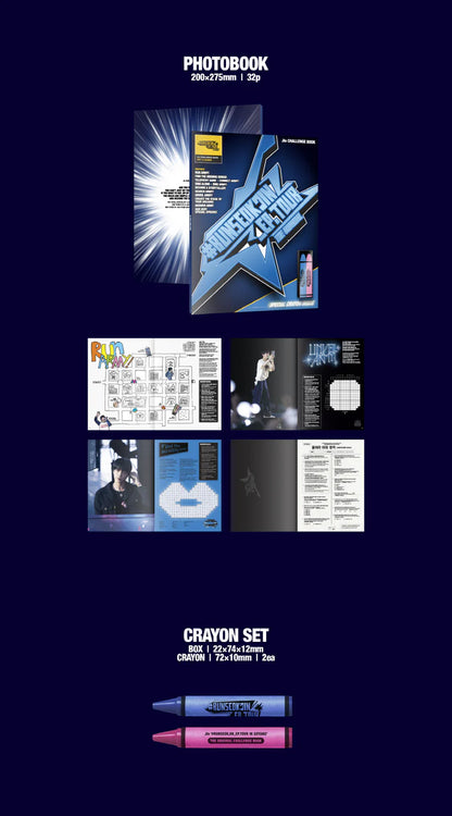 (PRE-ORDER) JIN #RUNSEOKJIN EP.TOUR IN GOYANG CHALLENGE BOOK