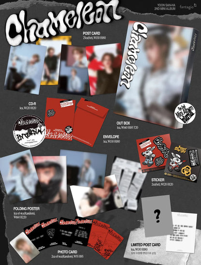 YOON SAN-HA - CHAMAELON 2ND MINI ALBUM