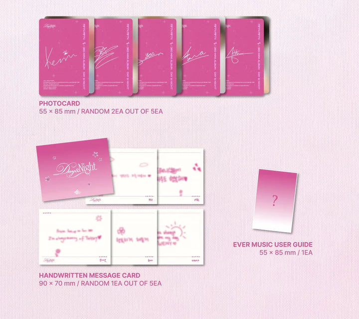 FIFTY FIFTY - DAY & NIGHT 3RD MINI ALBUM [PLATAFORM VER.]