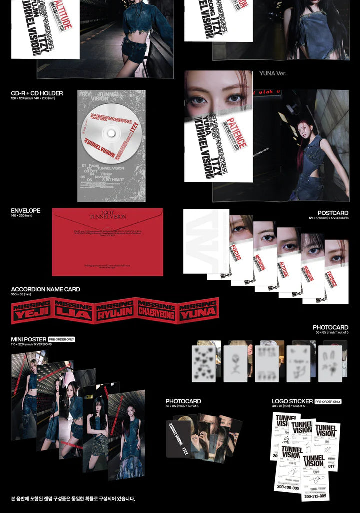 ITZY - Tunnel Vision (Member Ver