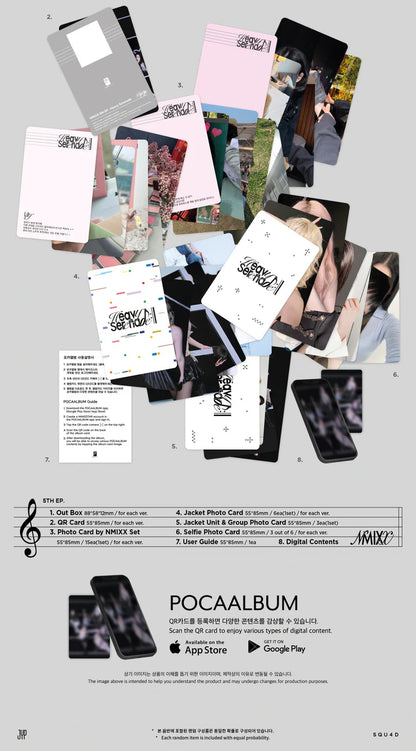 NMIXX - HEAVY SERENADE 5TH EP ALBUM [POCAALBUM VER.]