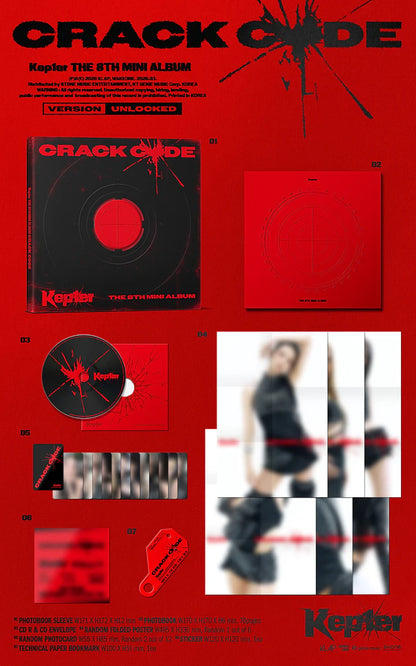 KEP1ER - CRACK CODE 8.º MINI ÁLBUM