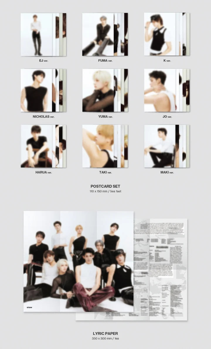 &TEAM - MARK ON ME 2ND MINI ALBUM [SOLO VER.]