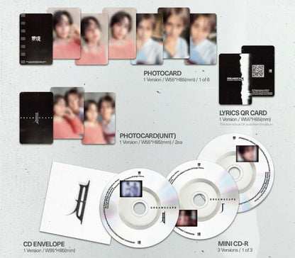 (PRE-ORDER) JEONGHAN X JOSHUA (SEVENTEEN) - DREAMSCAPE 1ST ALBUM [DREAM RECORD VER.]