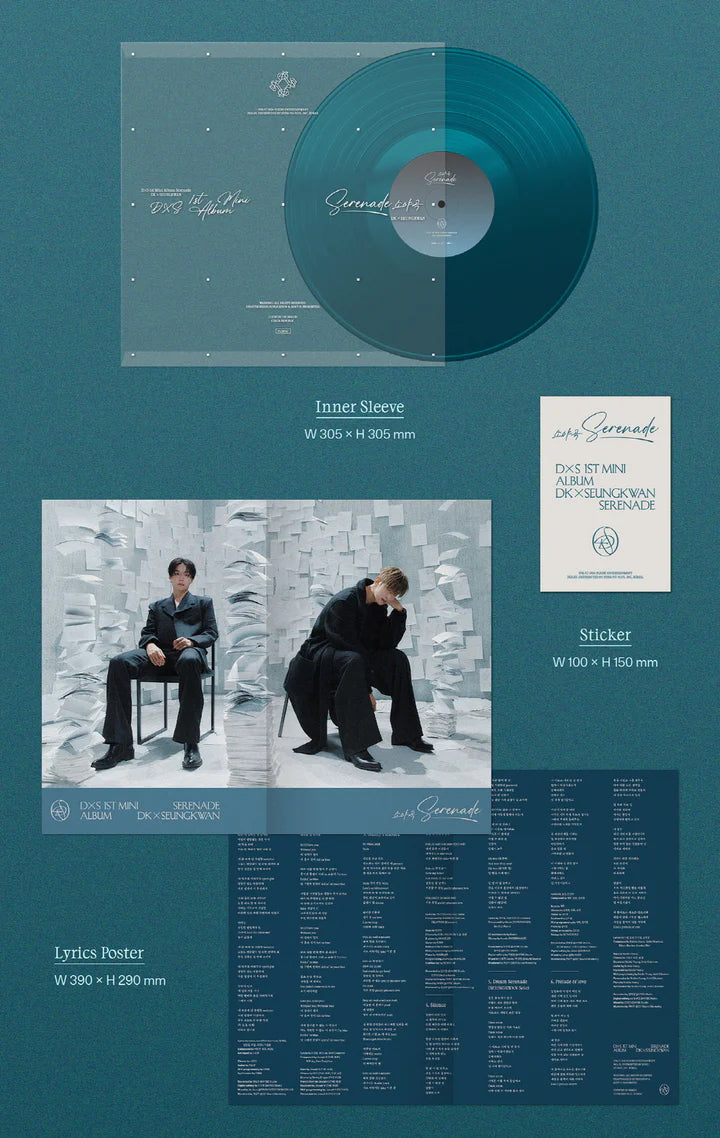 (PRE-ORDEN) DK X SEUNGKWAN (SEVENTEEN) - SERENADE 1ER MINI ÁLBUM [WEVERSE ALBUM VER.]