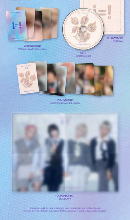 (PRE-ORDER) XLOV - I=! 3RD MINI ALBUM