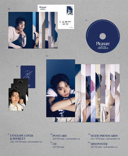 TREASURE - PLEASURE SPECIAL MINI ALBUM [BLUE VER.]