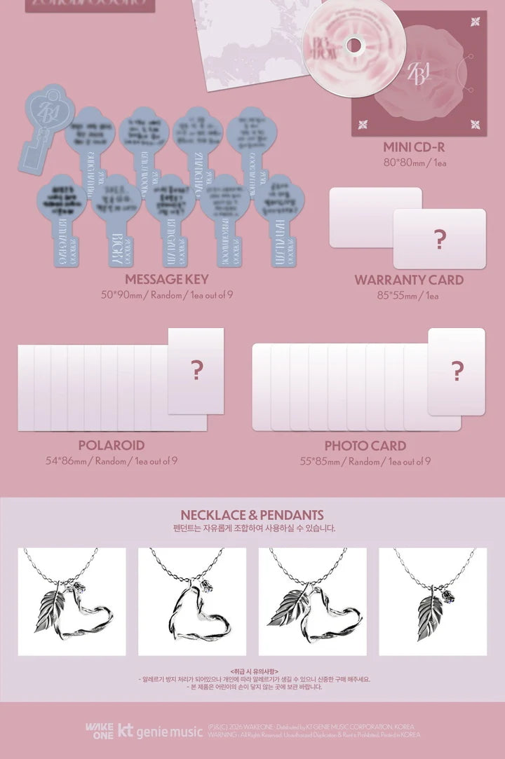 (PRE-ORDER) ZEROBASEONE - RUNNING TO FUTURE SPECIAL LIMITED ALBUM [RE-FLOW] POB