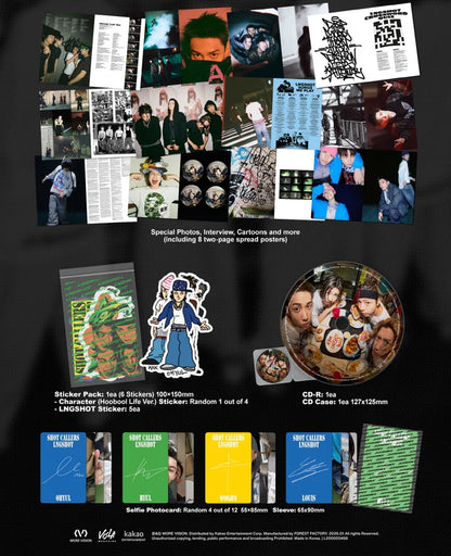 (PRE-ORDER) LNGSHOT - SHOT CALLERS EP ALBUM [MAGAZINE VER.]