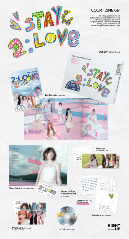 (PRE-ORDER) STAYC - 2:LOVE 6TH SINGLE ALBUM