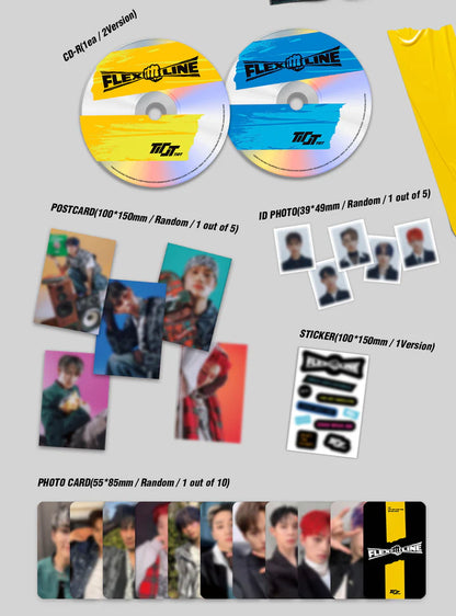 TIOT - FLEX LINE 3RD MINI ALBUM [PHOTOBOOK VER.]