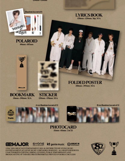 82MAJOR - TROPHY 4TH MINI ALBUM [CLASSIC VER]