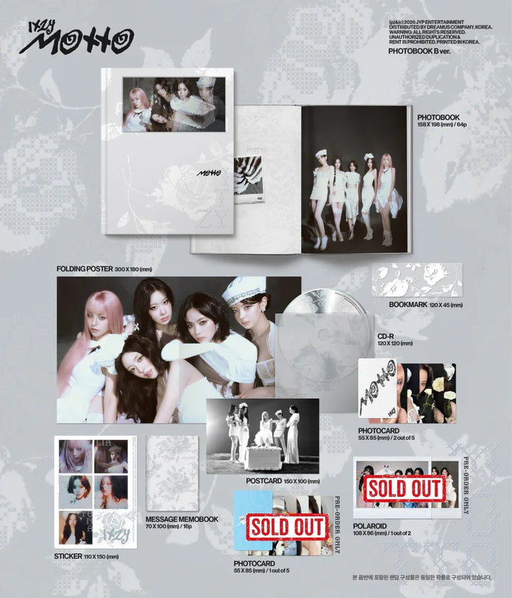 ITZY - MOTTO 12TH MINI ALBUM [PHOTOBOOK VER.]