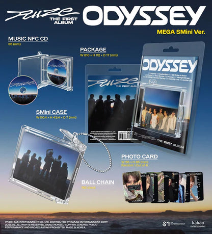 RIIZE - ODYSSEY 1ST ALBUM [SMINI VER.]