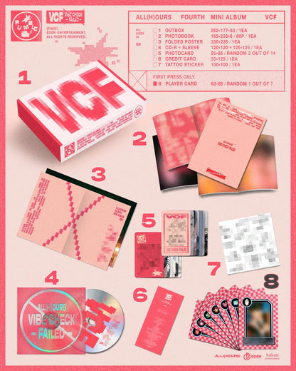 ALL(H)OURS - VCF 4TH MINI ALBUM