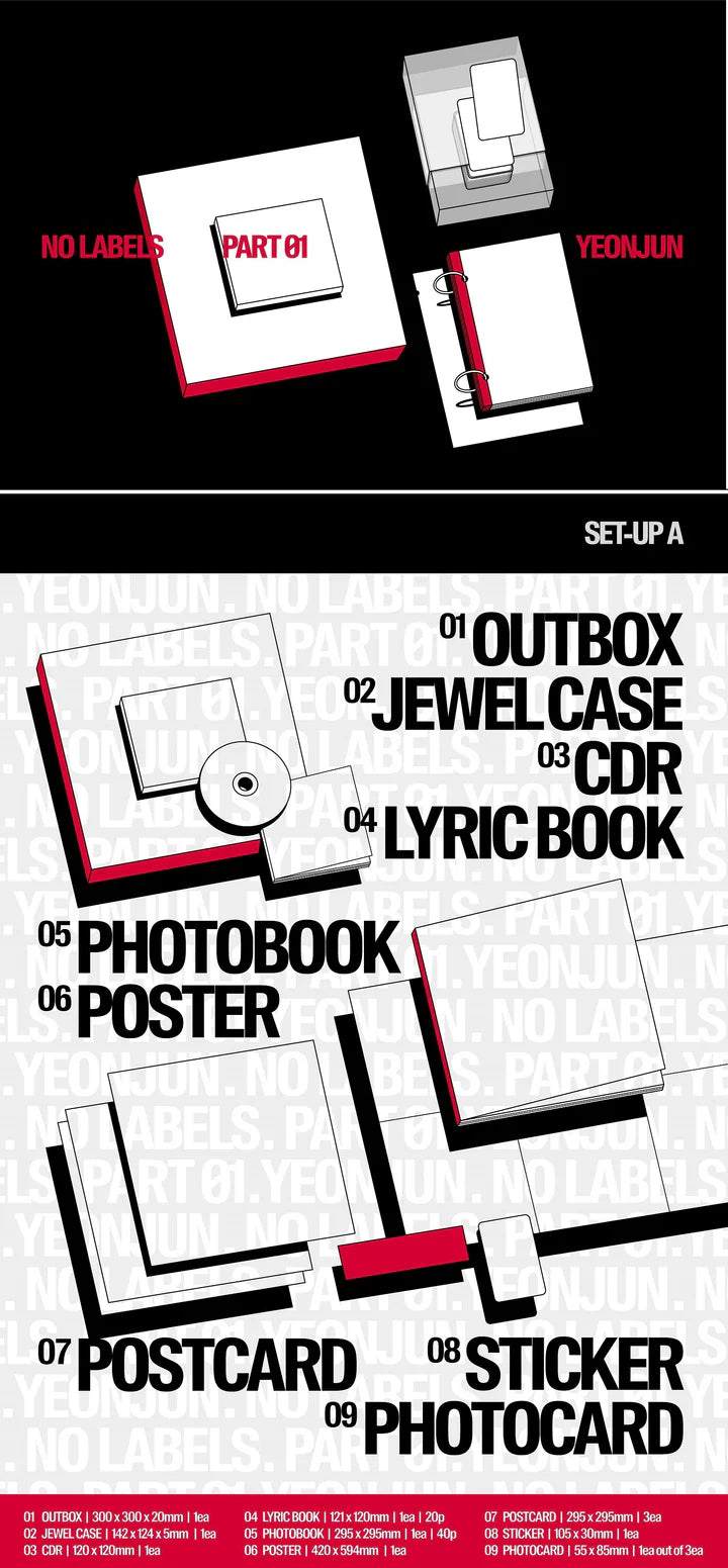 YEONJUN (TXT) - NO LABELS: PART 01 ALBUM