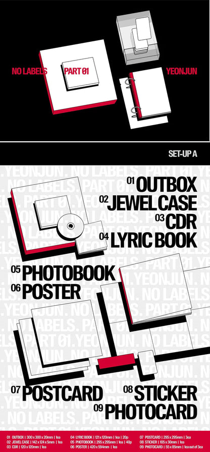 YEONJUN (TXT) - NO LABELS: PART 01 ALBUM