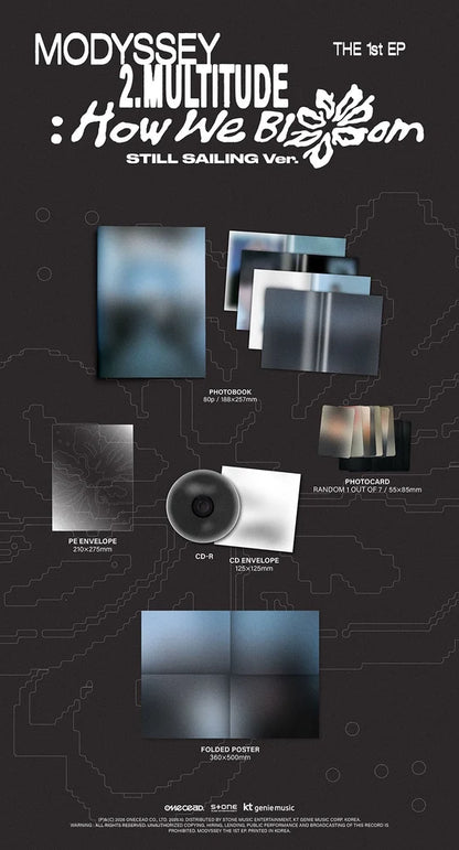 (PRE-ORDER) MODYSSEY - 2.MULTITUDE: HOW WE BLOOM 1ST MINI ALBUM