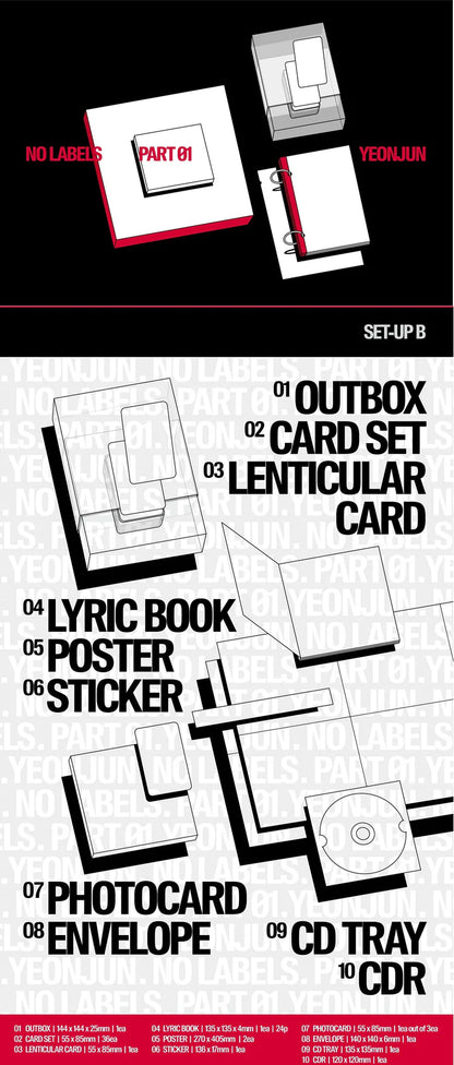 YEONJUN (TXT) - NO LABELS: PART 01 ALBUM