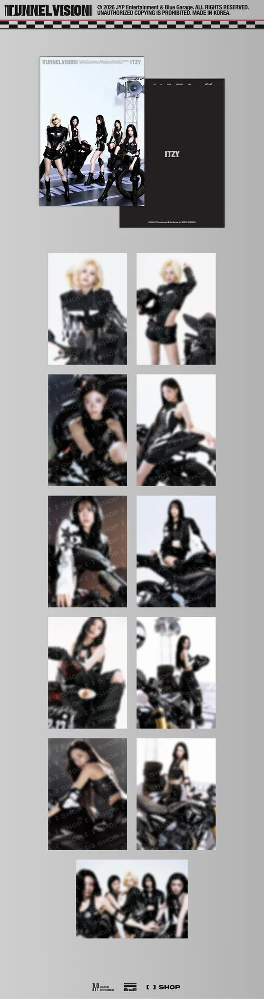 ITZY 3RD WORLD TOUR TUNNEL VISION MD POSTER BOOK