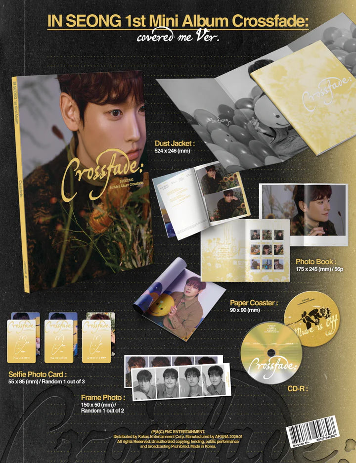IN SEONG (SF9) - CROSSFADE: 1ST MINI ÁLBUM [REAL ME VER.]
