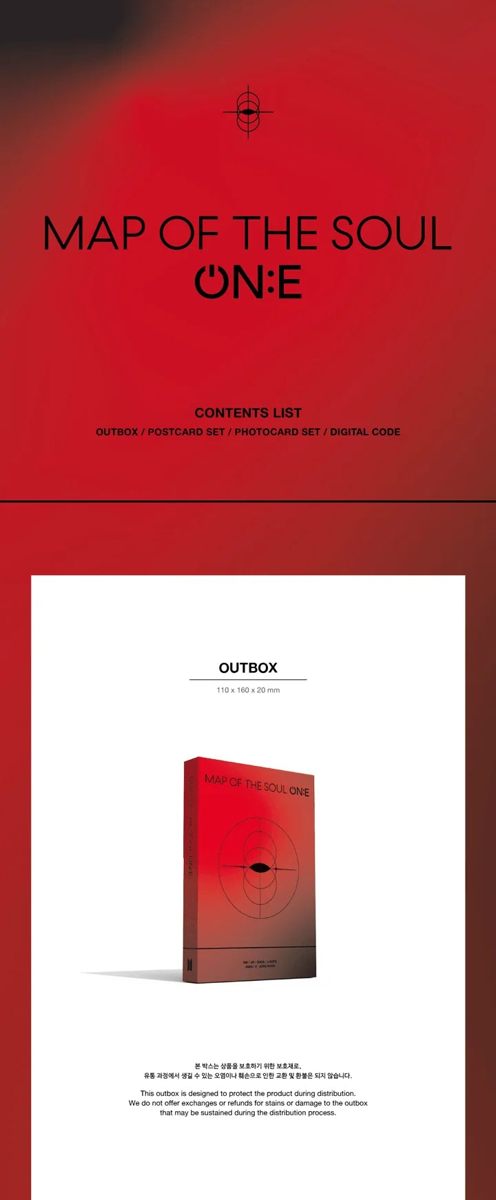 BTS - 2025 FESTA MAP OF THE SOUL ON:E DC