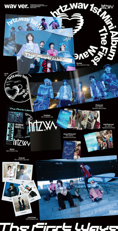 HRTZ.WAV - THE FIRST WAVE 1ST MINI ALBUM