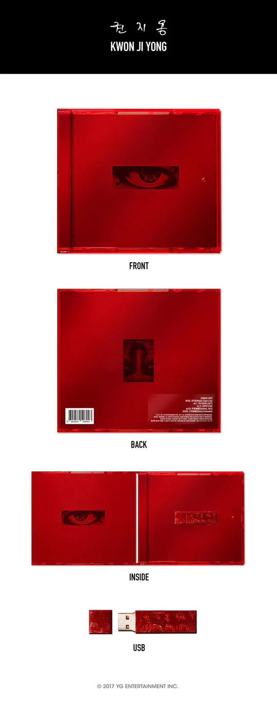 G-DRAGON (BIGBANG) - KWON JI-YONG EP ALBUM [USB VER.]