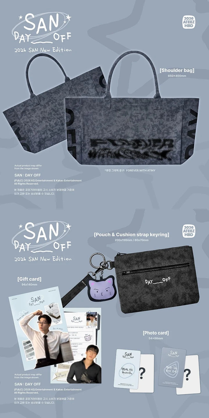 ATEEZ - 2026 BIRTHDAY MD SAN DAY OFF
