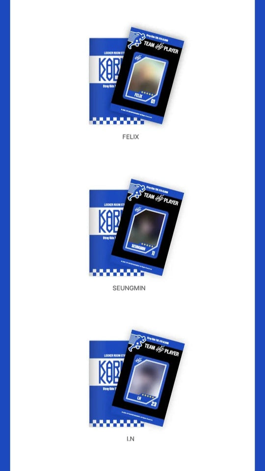 STRAY KIDS - KARMA POP-UP STORE MD LOCKER ROOM STICKER BOOK