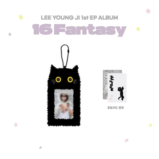 LEE YOUNG JI - 16 FANTASY 1ST EP ALBUM OFFICIAL MD JIJI PHOTOCARD HOLDER