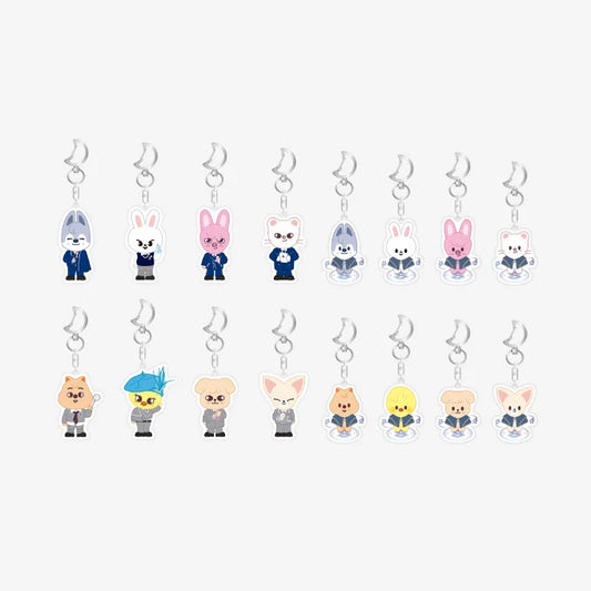 STRAY KIDS - OFFICIAL SKZ'S MAGIC SCHOOL [SKZOO SECRET SOFT KEYCHAIN RANDOM]