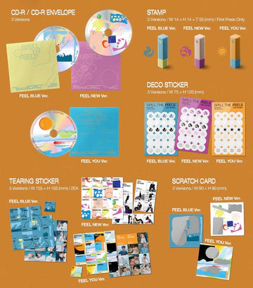 SEVENTEEN - SPILL THE FEELS 12TH MINI ALBUMS