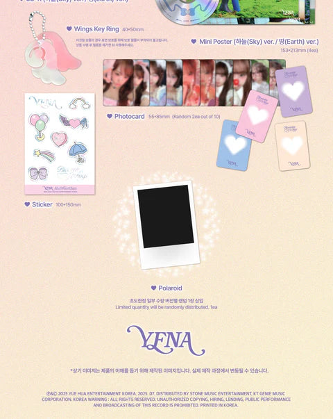 YENA - BLOOMING WINGS 4TH MINI ALBUM