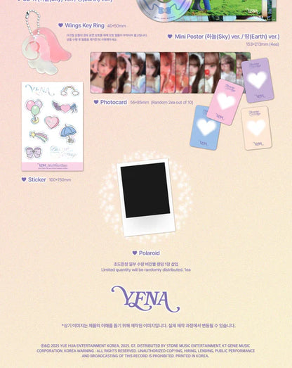 YENA - BLOOMING WINGS 4TH MINI ALBUM