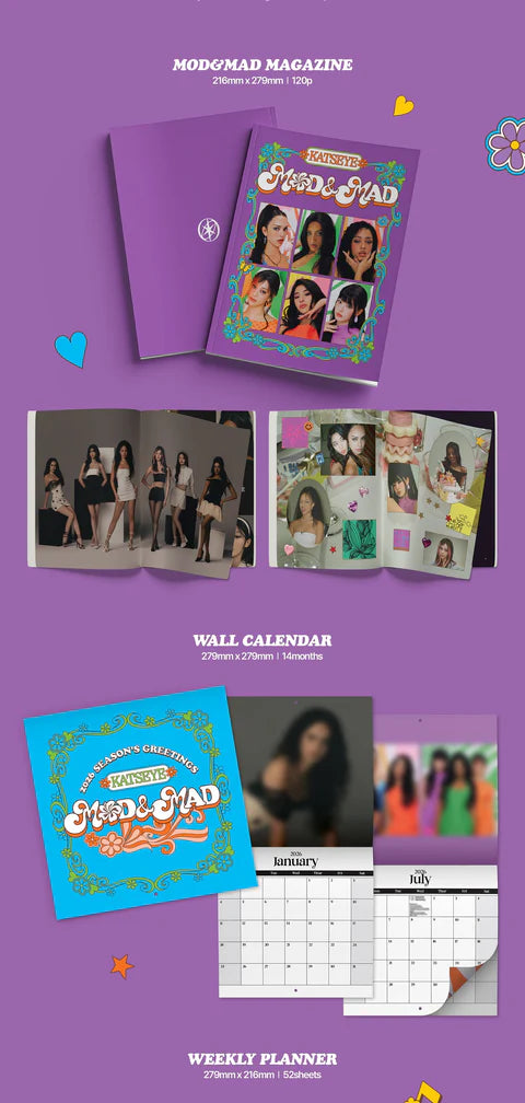 (PRE-ORDER) KATSEYE - 2026 SEASON'S GREETINGS [MOD & MAD]