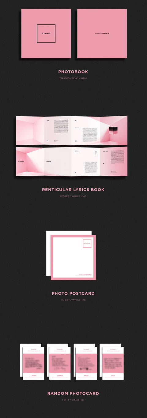 BLACKPINK - SQUARE UP 1ST MINI ALBUM