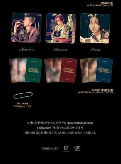 M.O.N.T - SOMEWHERE OUT THERE 5TH MINI ALBUM [KIT VER.]