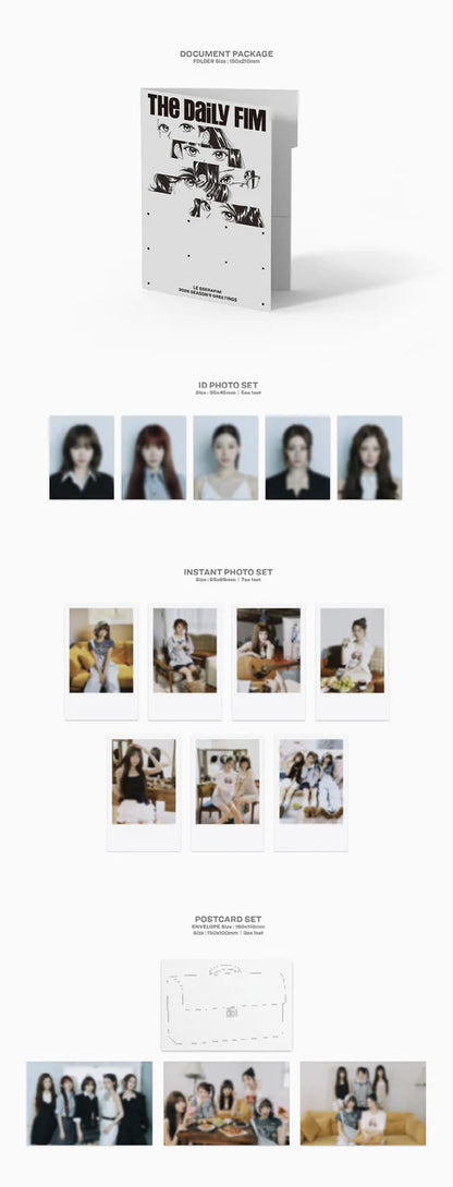(PRE-ORDER) LE SSERAFIM - 2026 SEASON'S GREETINGS [THE DAILY FIM]