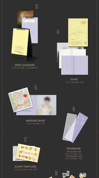 (PRE-ORDER) SEVENTEEN - 2026 SEASON'S GREETINGS [ONCE UPON A FABLE]