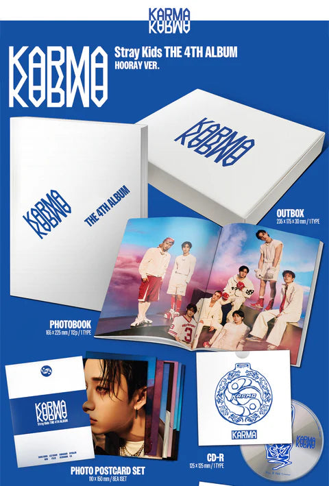 STRAY KIDS - KARMA 4TH ALBUM [STANDARD VER.]