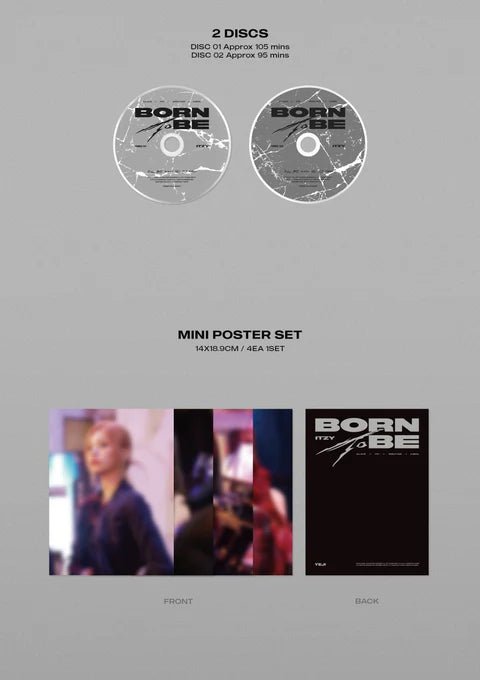 ITZY - BORN TO BE 2ND WORLD TOUR IN SEOUL BLU-RAY