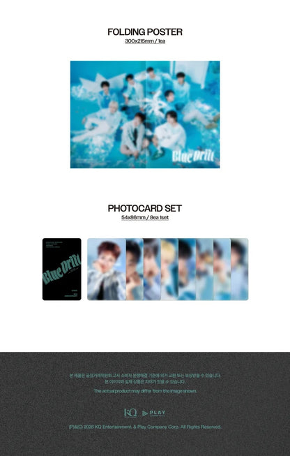 (PRE-ORDER) ATEEZ - BLUE DRIFT 8TH ANNIVERSARY PHOTOBOOK